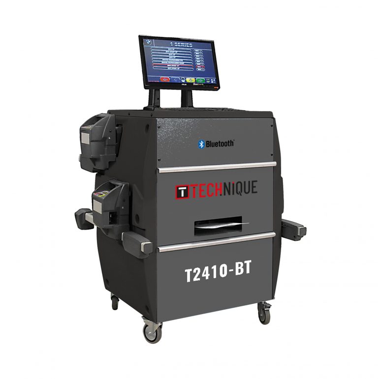 Graphic Of The Technique T2410-BT wheel alignment system
