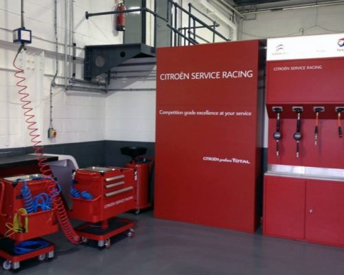machines at Citroen Birmingham